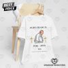 Pope Francis 1936-2025 Thank You, Pope Francis Your Legacy Lives On Unisex T-Shirt