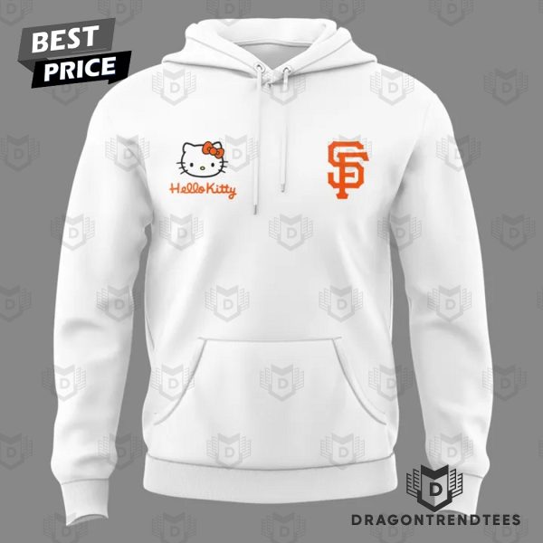 San Francisco Giants x Hello Kitty 2025 Hoodie – White