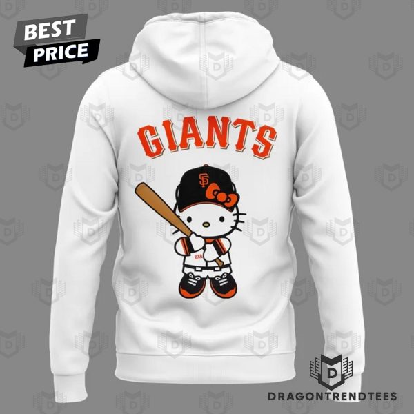 San Francisco Giants x Hello Kitty 2025 Hoodie – White
