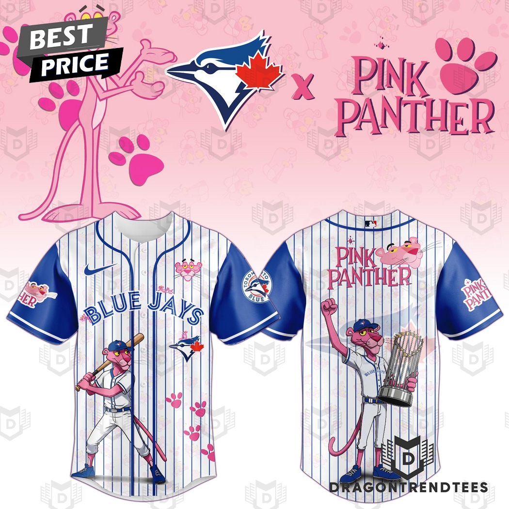 Toronto Blue Jays Pink Panther Baseball Jersey Toronto Blue Jays Pink Panther Baseball Jersey