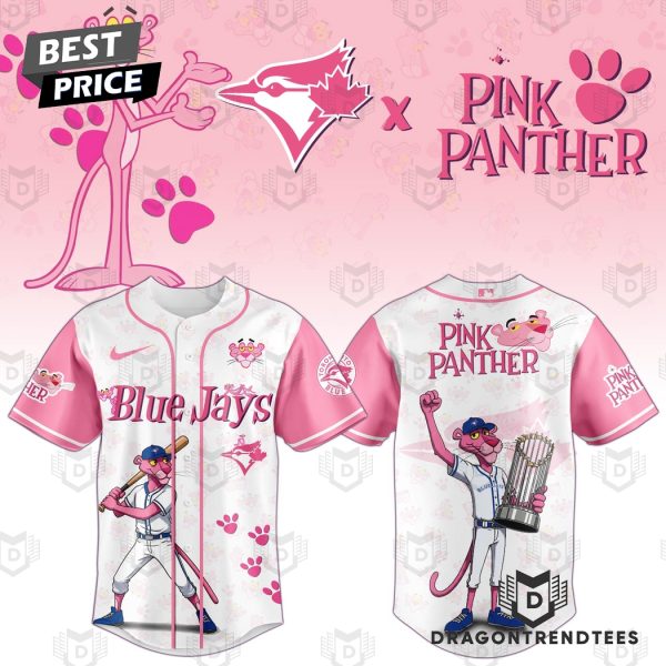 Toronto Blue Jays Pink Panther Baseball Jersey – Pink