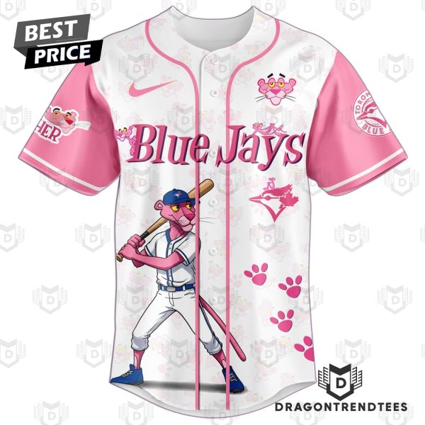 Toronto Blue Jays Pink Panther Baseball Jersey – Pink