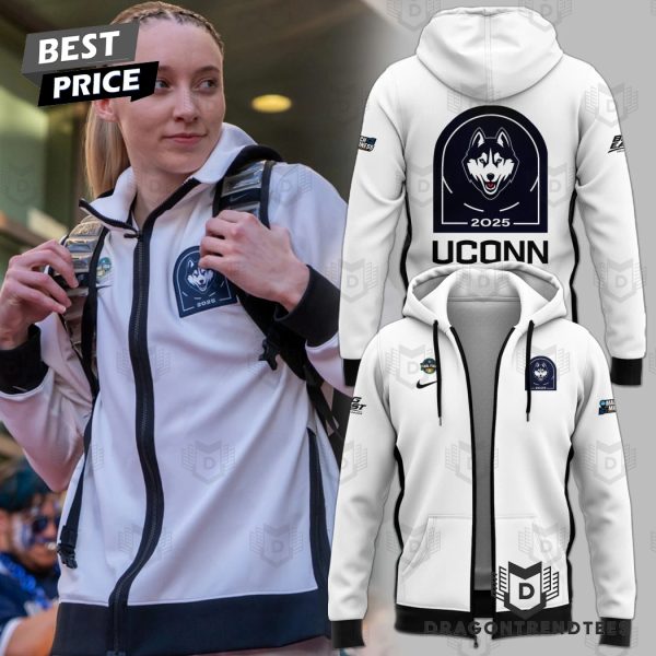 UConn Huskies Womens Basketball 2025 Zip Hoodie
