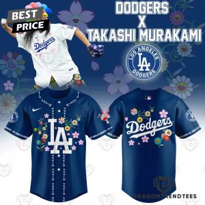 Los Angeles Dodgers Takashi Murakami 2025 Baseball Jersey