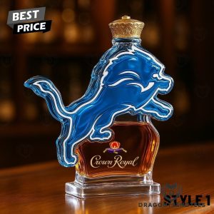 Detroit Lions 2025 Whiskey Bottle