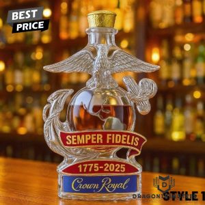 Semper Fidelis 250th Anniversary 2025 Whiskey Bottle