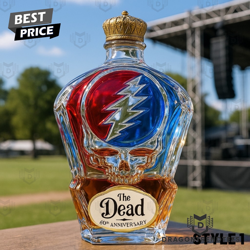 The Grateful Dead 60th Anniversary 2025 Whiskey Bottle The Grateful Dead 60th Anniversary 2025 Whiskey Bottle