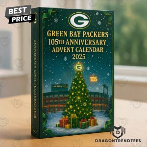 Green Bay Packers 105th Anniversary Advent Calendar 2025