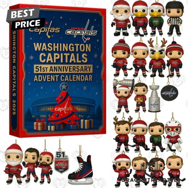 2025 Washington Capitals 51st Anniversary Advent Calendar