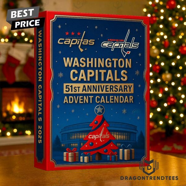 2025 Washington Capitals 51st Anniversary Advent Calendar