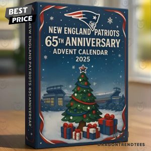 New England Patriots 65th Anniversary Advent Calendar 2025