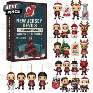 New Jersey Devils 51st Anniversary 2025 Advent Calendar