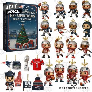 New England Patriots 65th Anniversary Advent Calendar 2025