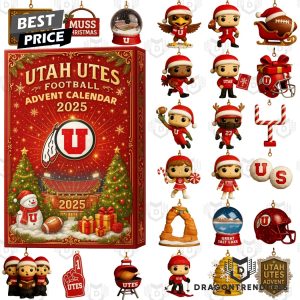 Ute Utah Football Advent Calendar 2025