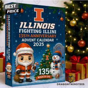 Illinois Fighting Illini 135th Anniversary Advent Calendar 2025 Illinois Fighting Illini 135th Anniversary Advent Calendar 2025