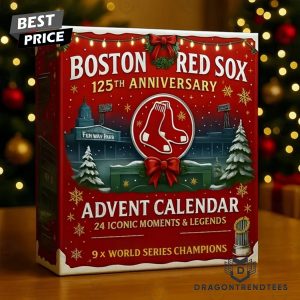 Boston Red Sox 125th Anniversary 2025 Advent Calendar