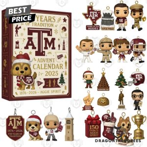 Texas A&M Aggies 150 Years Of Tradition  Advent Calendar