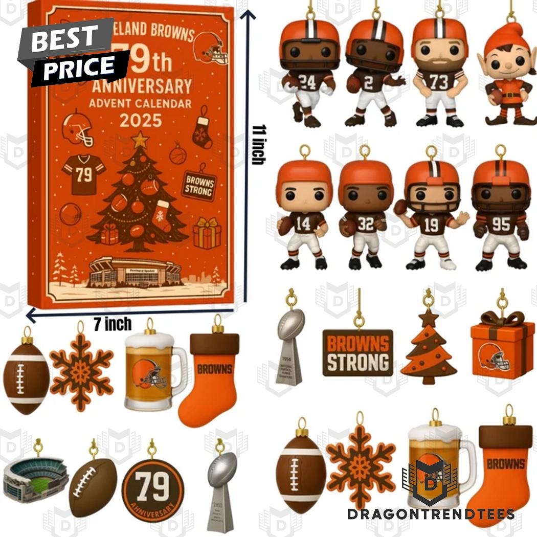 Cleveland Browns 79th Anniversary Advent Calendar Cleveland Browns 79th Anniversary Advent Calendar