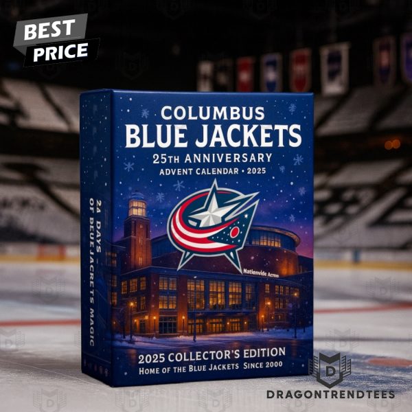 Columbus Blue Jackets 25th Anniversary Advent Calendar 2025