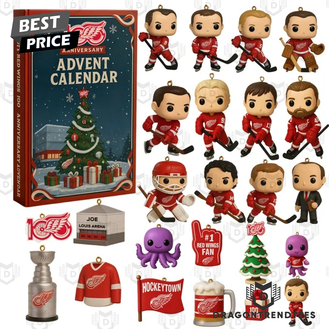 Detroit Red Wings 100th Anniversary Advent Calendar Detroit Red Wings 100th Anniversary Advent Calendar