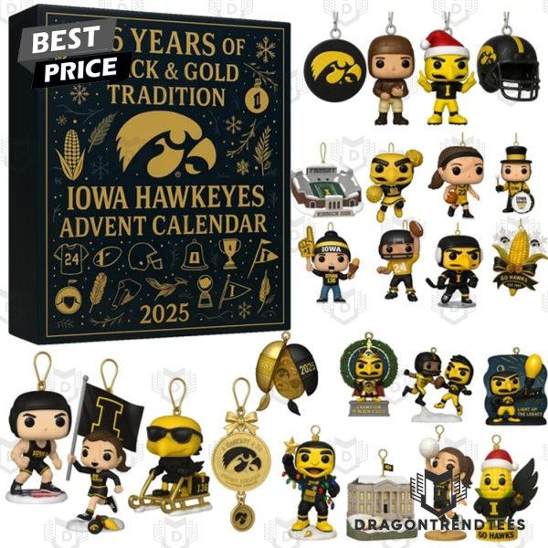 Iowa Hawkeyes Anniversary Advent Calendar