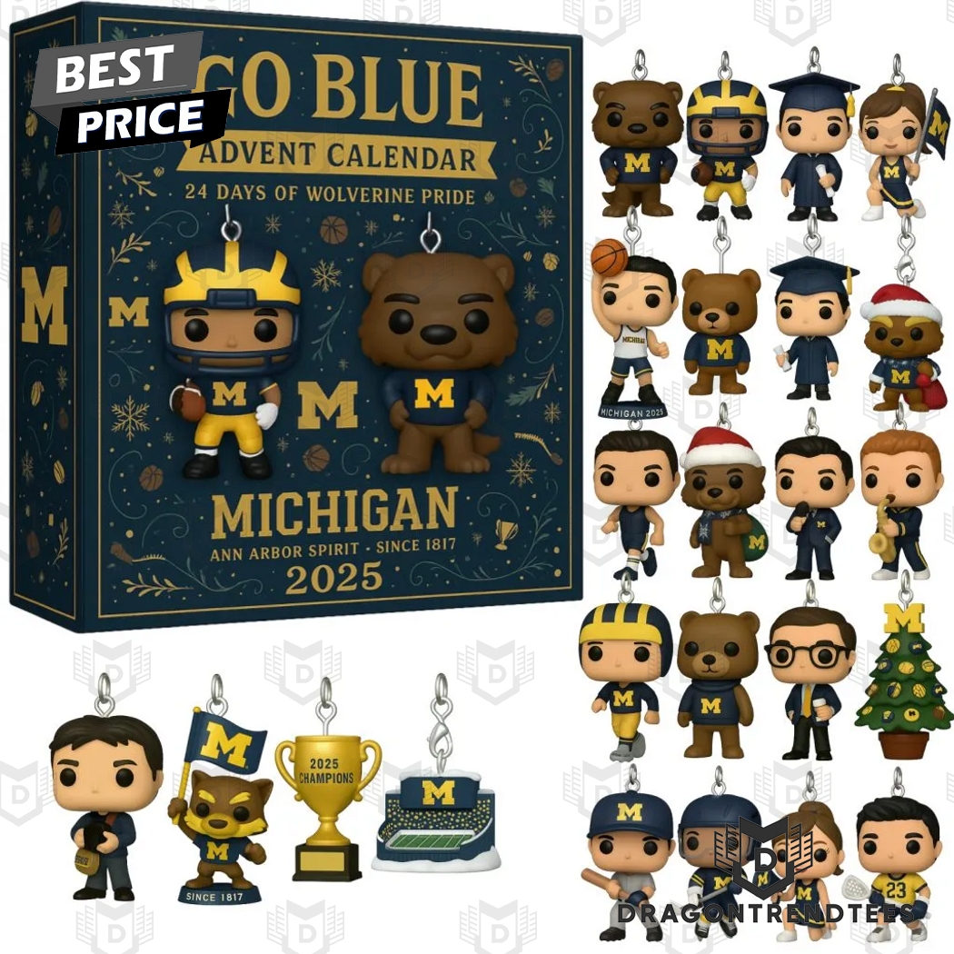 Michigan Wolverines Go Blue 2025 Advent Calendar Michigan Wolverines Go Blue 2025 Advent Calendar