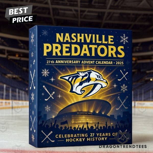 Nashville Predators 27th Anniversary Advent Calendar 2025