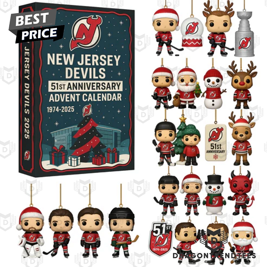 New Jersey Devils 51st Anniversary 2025 Advent Calendar New Jersey Devils 51st Anniversary 2025 Advent Calendar