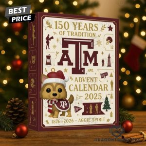 Texas A&M Aggies 150 Years Of Tradition  Advent Calendar