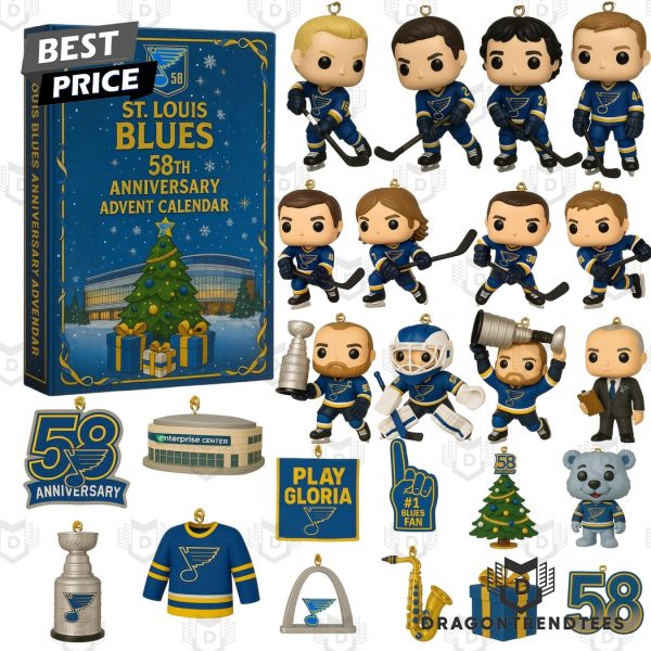 St. Louis Blues 58th Anniversary Advent Calendar