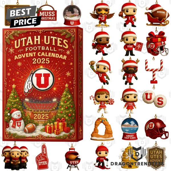 Ute Utah Football Advent Calendar 2025