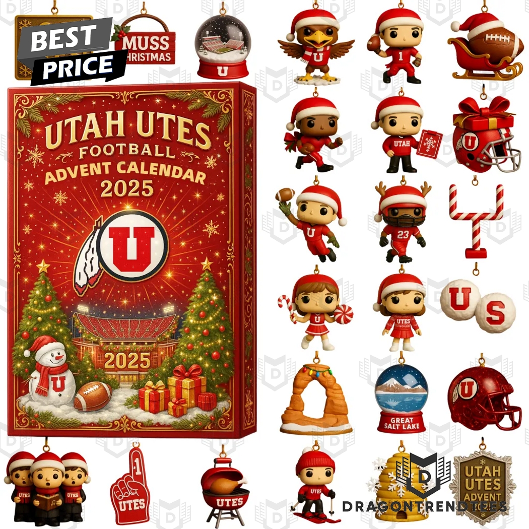 Ute Utah Football Advent Calendar 2025 Ute Utah Football Advent Calendar 2025