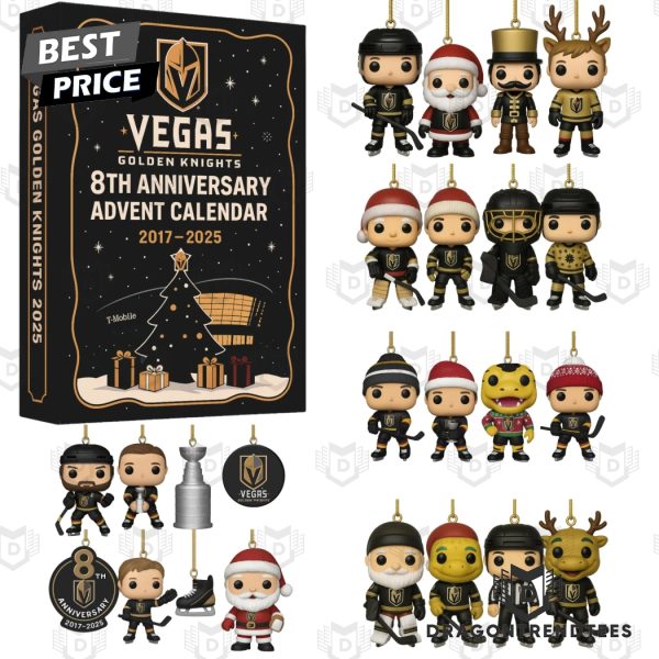 Vegas Golden Knights 8th Anniversary Advent Calendar 2025