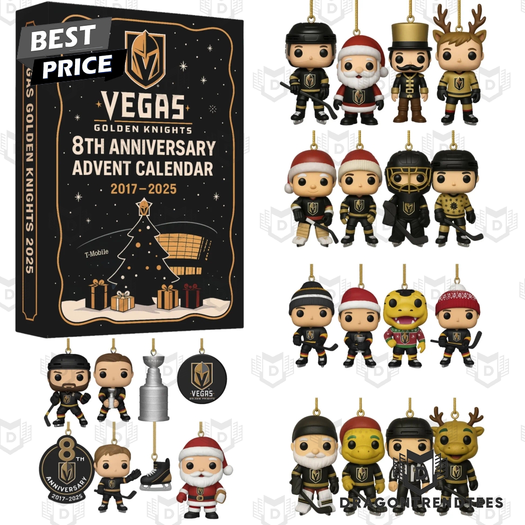 Vegas Golden Knights 8th Anniversary Advent Calendar 2025 Vegas Golden Knights 8th Anniversary Advent Calendar 2025