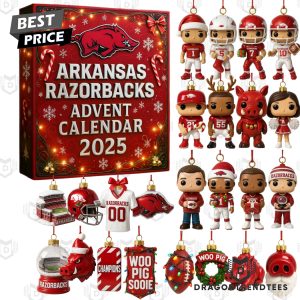 2025 Arkansas Razorbacks Advent Calendar