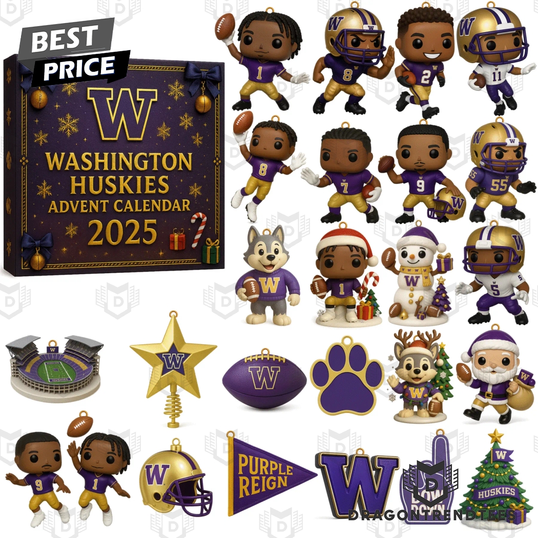 Washington Huskies Advent Calendar 2025 Washington Huskies Advent Calendar 2025