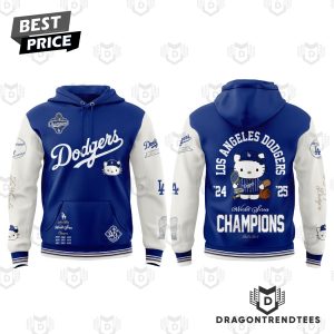 Los Angeles Dodgers x Kitty 2025 World Series Champions Hoodie