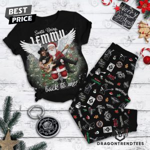 Santa Bring Lemmy Back To Me Pajamas Set Santa Bring Lemmy Back To Me Pajamas Set