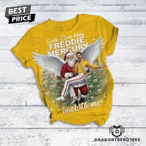 Santa Claus Bring Back To Me Freddie Mercury Pajamas Set