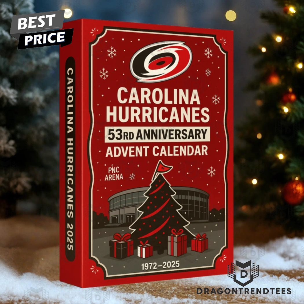 Carolina Hurricanes 53rd Anniversary Advent Calendar 2025 Carolina Hurricanes 53rd Anniversary Advent Calendar 2025