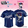 Los Angeles Dodgers x Kitty 2025 World Series Champions Blue Baseball Jersey Los Angeles Dodgers x Kitty 2025 World Series Champions Blue Baseball Jersey