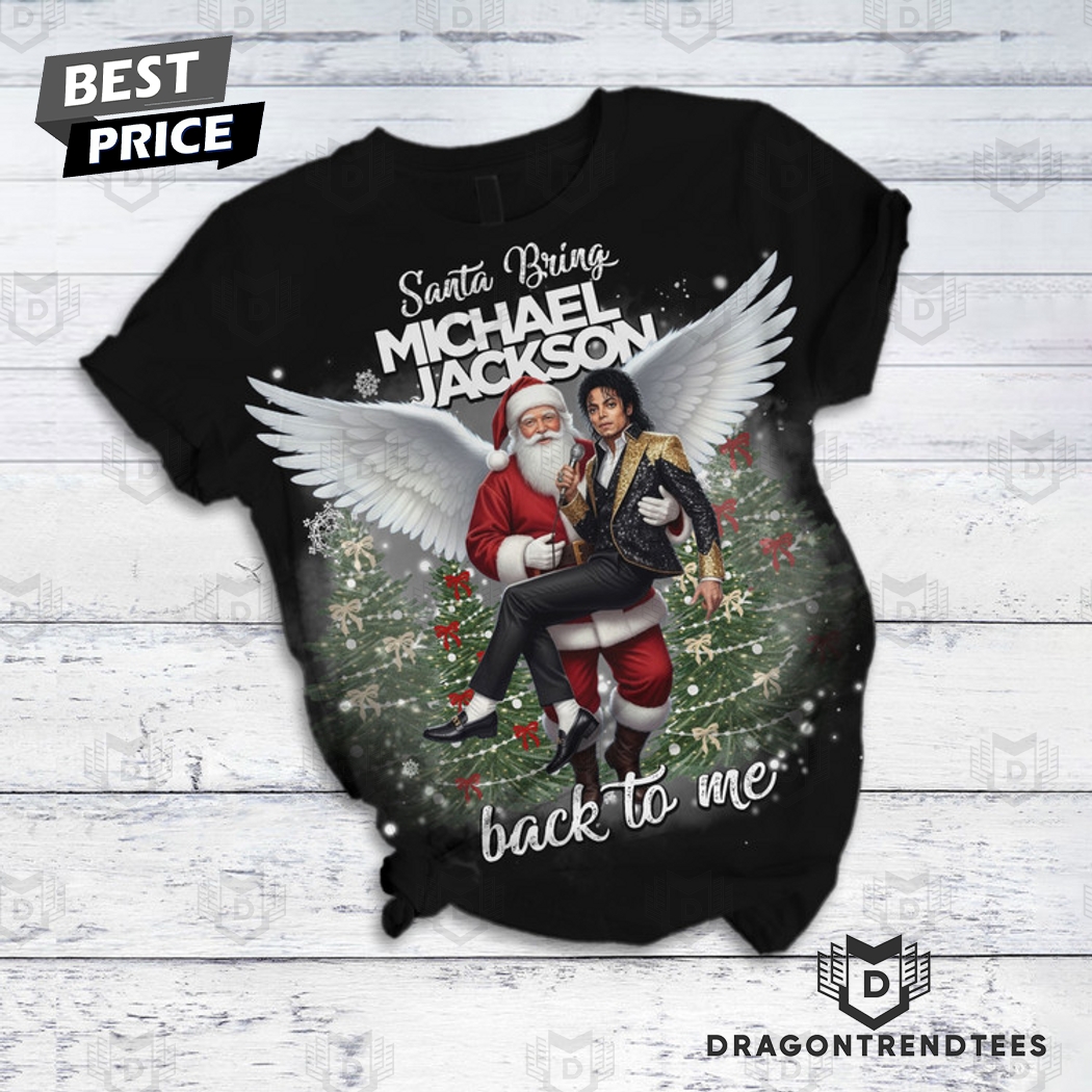 Santa Bring Michael Jackson Back To Me Pajamas Set Santa Bring Michael Jackson Back To Me Pajamas Set