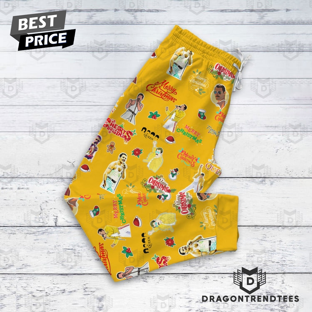 Santa Claus Bring Back To Me Freddie Mercury Pajamas Set Santa Claus Bring Back To Me Freddie Mercury Pajamas Set