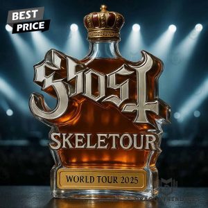 Ghost Skeletour World Tour 2025 Whiskey Bottle