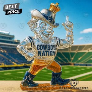 Dallas Cowboys Nation Spirit Of The Star Whiskey Bottle