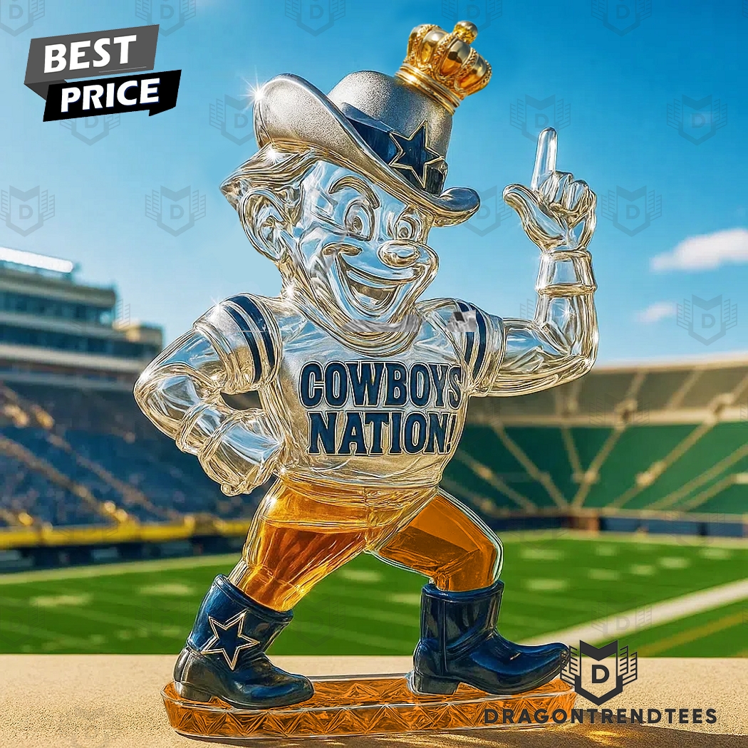 Dallas Cowboys Nation Spirit Of The Star Whiskey Bottle Dallas Cowboys Nation Spirit Of The Star Whiskey Bottle