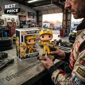 Kyle Busch 18 Rowdy NASCAR Racing Legacy Edition Champion Collectible Vinyl Figure