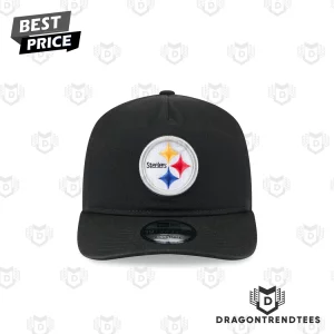 Pittsburgh Steelers Retro Embroidered Patch Black Adjustable Snapback Cap