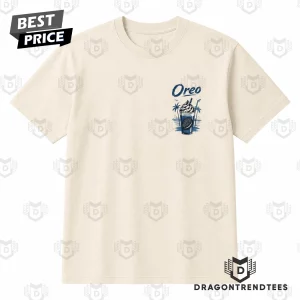 Vintage Oreo Beach Cafe Summer Vibes Graphic T-Shirt