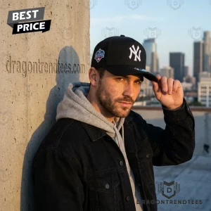 New York Yankees Arizona Side Patch Black 9FORTY A-Frame Adjustable Snapback Hat